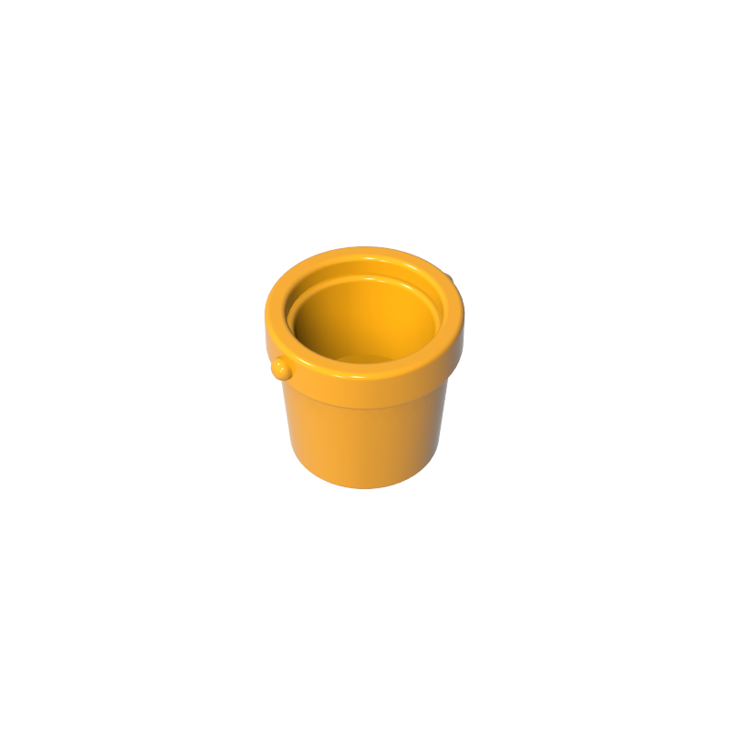 95343 | Utensil Bucket 1 x 1 x 1 Tapered with Handle Holders