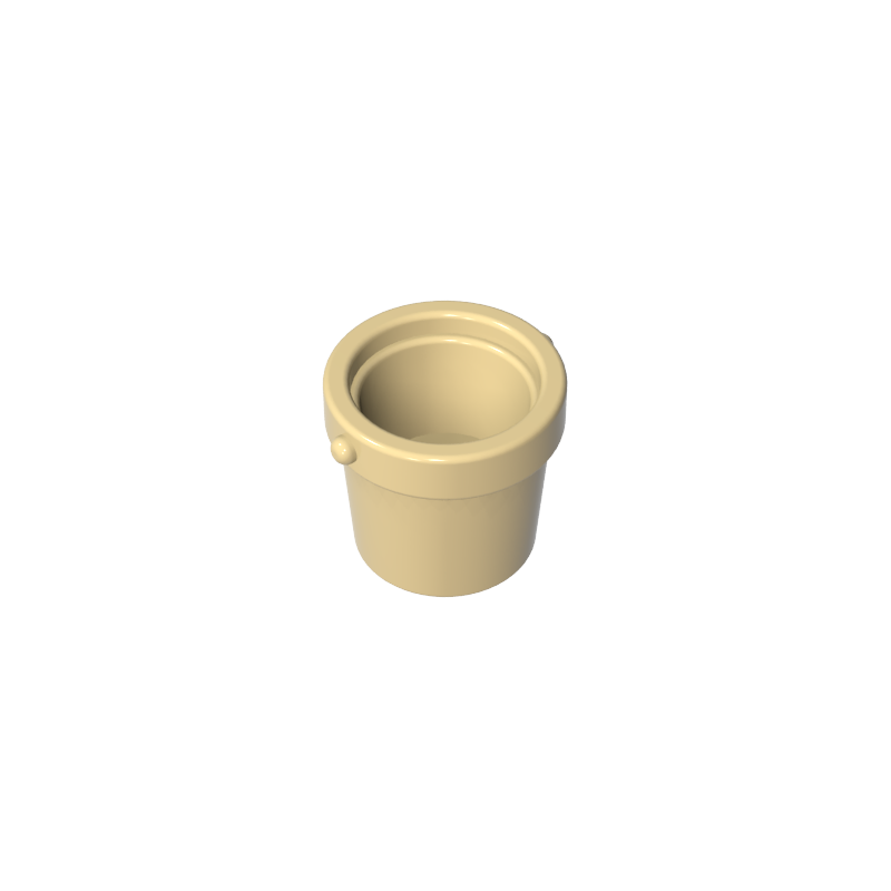 95343 | Utensil Bucket 1 x 1 x 1 Tapered with Handle Holders