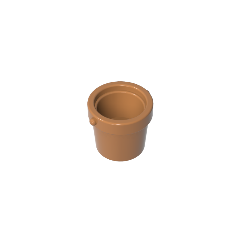 95343 | Utensil Bucket 1 x 1 x 1 Tapered with Handle Holders