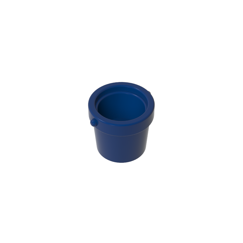 95343 | Utensil Bucket 1 x 1 x 1 Tapered with Handle Holders