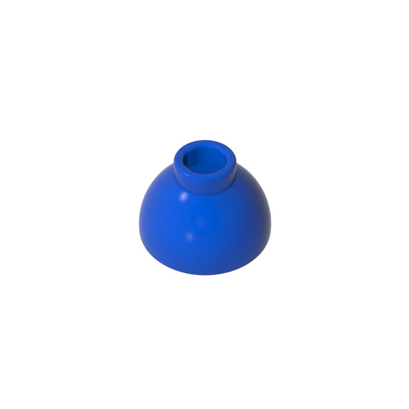 20952 | Brick, Round 1 1/2 x 1 1/2 x 2/3 Dome Top