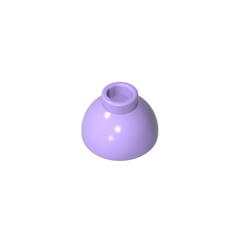 20952 | Brick, Round 1 1/2 x 1 1/2 x 2/3 Dome Top