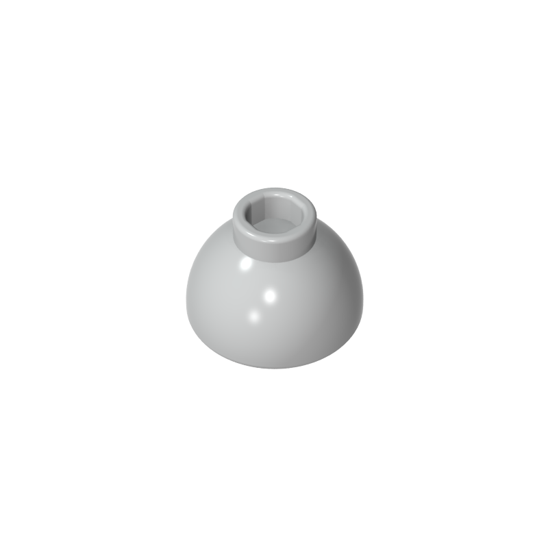 20952 | Brick, Round 1 1/2 x 1 1/2 x 2/3 Dome Top