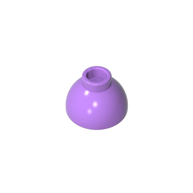 20952 | Brick, Round 1 1/2 x 1 1/2 x 2/3 Dome Top