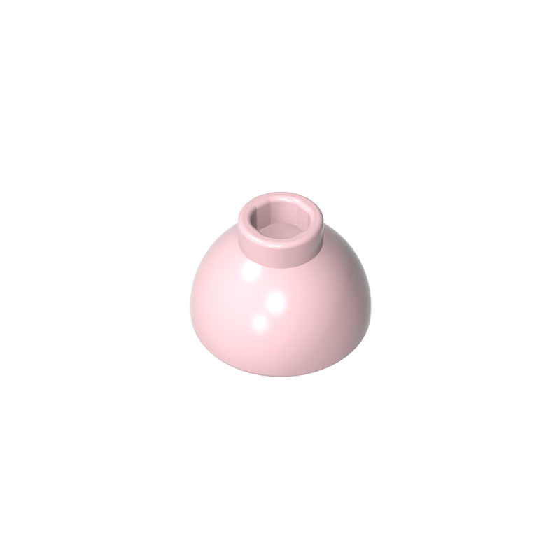 20952 | Brick, Round 1 1/2 x 1 1/2 x 2/3 Dome Top