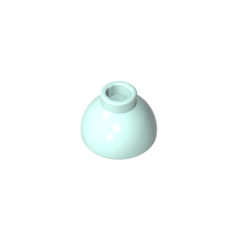 20952 | Brick, Round 1 1/2 x 1 1/2 x 2/3 Dome Top