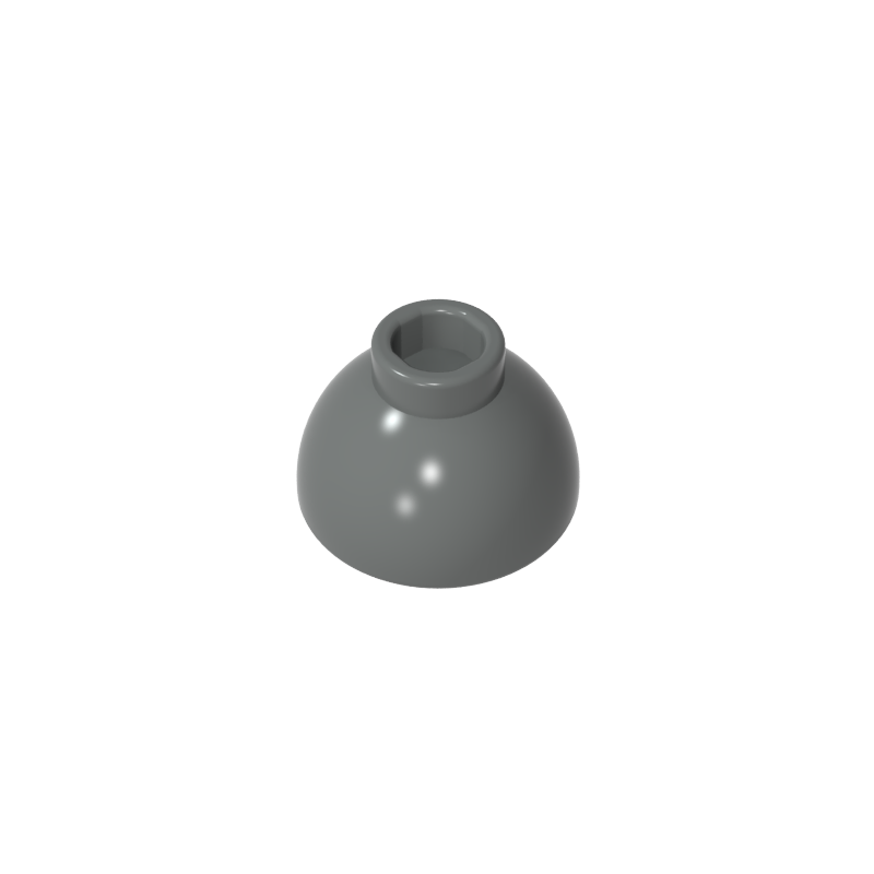 20952 | Brick, Round 1 1/2 x 1 1/2 x 2/3 Dome Top