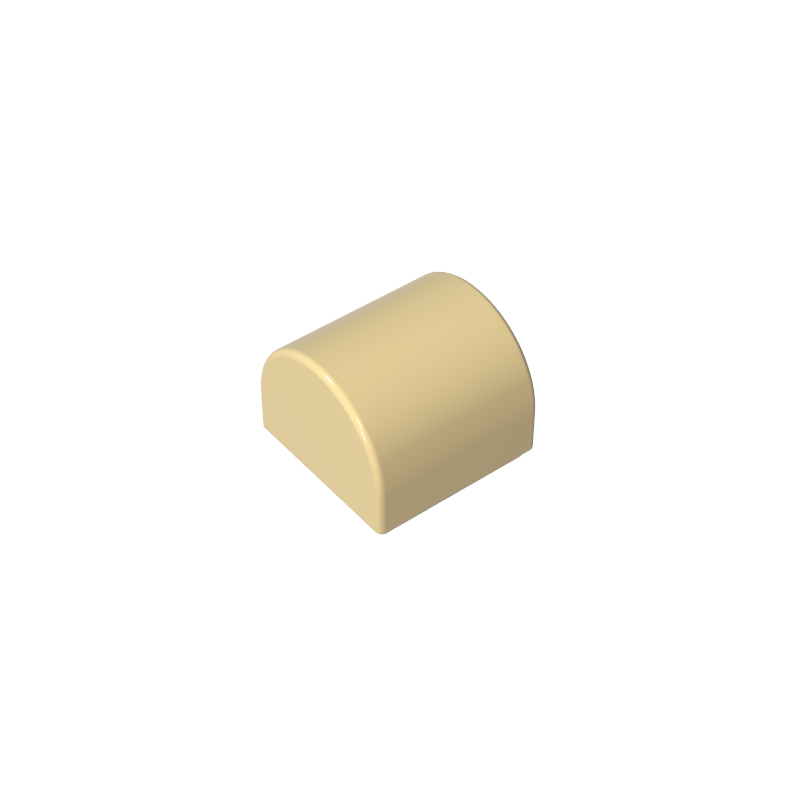 49307 | Slope, Curved 1 x 1 x 2/3 Double