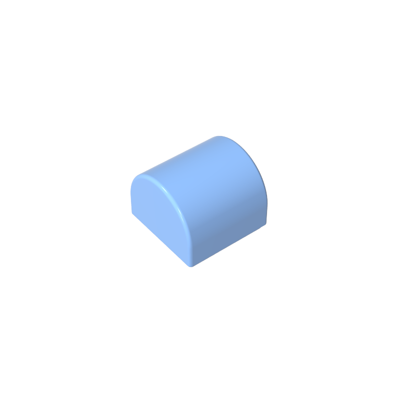 49307 | Slope, Curved 1 x 1 x 2/3 Double