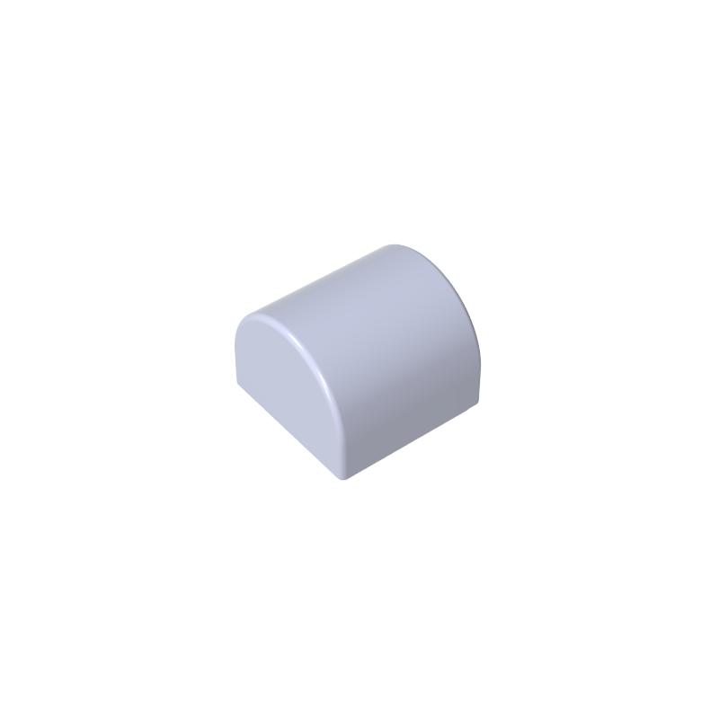 49307 | Slope, Curved 1 x 1 x 2/3 Double