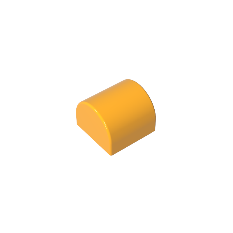 49307 | Slope, Curved 1 x 1 x 2/3 Double