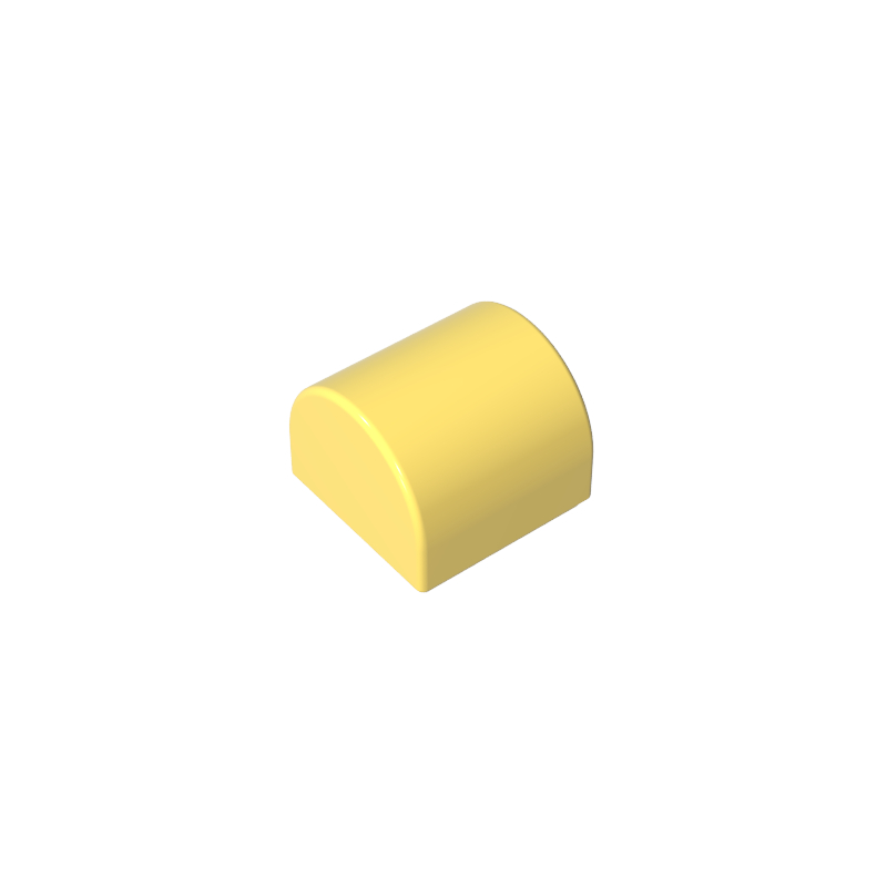49307 | Slope, Curved 1 x 1 x 2/3 Double