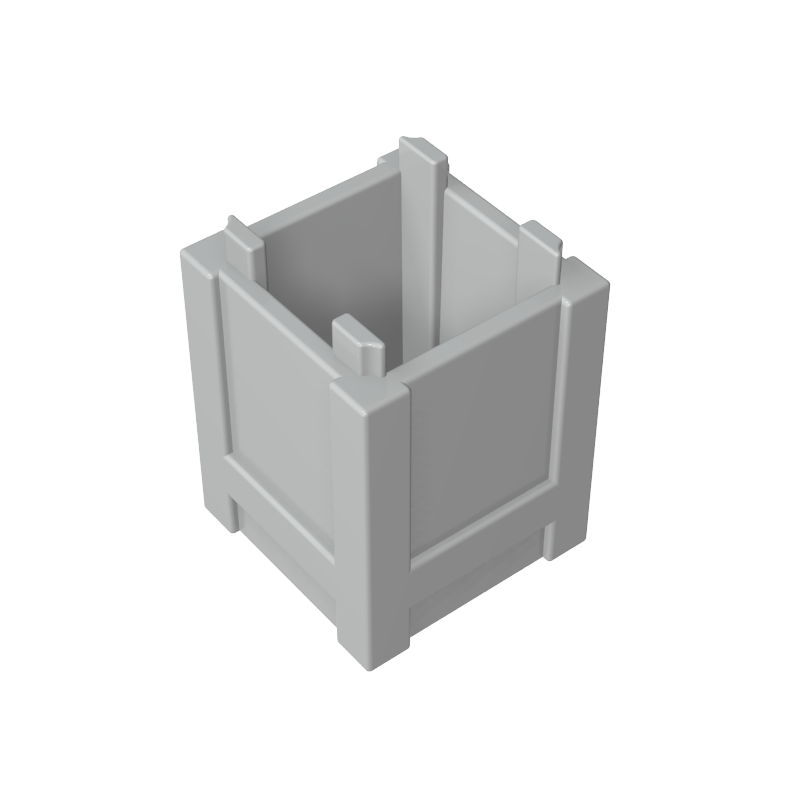 61780 | Container, Box 2 x 2 x 2 - Top Opening