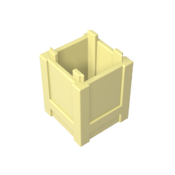 61780 | Container, Box 2 x 2 x 2 - Top Opening