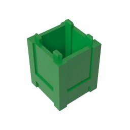 61780 | Container, Box 2 x 2 x 2 - Top Opening