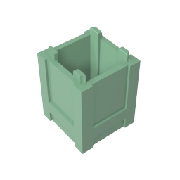 61780 | Container, Box 2 x 2 x 2 - Top Opening