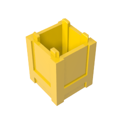 61780 | Container, Box 2 x 2 x 2 - Top Opening