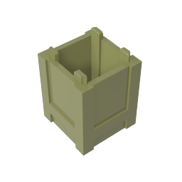 61780 | Container, Box 2 x 2 x 2 - Top Opening