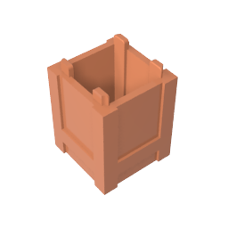 61780 | Container, Box 2 x 2 x 2 - Top Opening