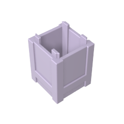 61780 | Container, Box 2 x 2 x 2 - Top Opening