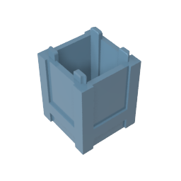 61780 | Container, Box 2 x 2 x 2 - Top Opening