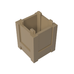 61780 | Container, Box 2 x 2 x 2 - Top Opening