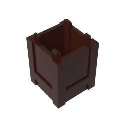 61780 | Container, Box 2 x 2 x 2 - Top Opening