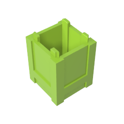 61780 | Container, Box 2 x 2 x 2 - Top Opening