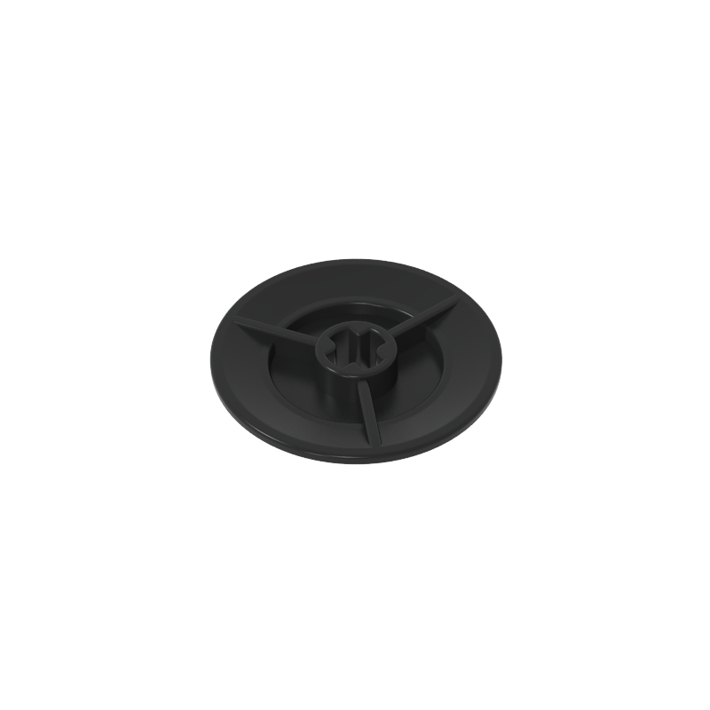 u9241 | Train Wheel RC, Spoked with Technic Axle Hole and Rubber Friction Band