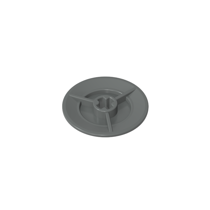 u9241 | Train Wheel RC, Spoked with Technic Axle Hole and Rubber Friction Band