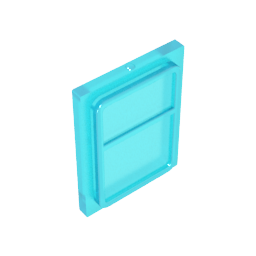 35157 | Glass for Train Door with Lip on All Sides