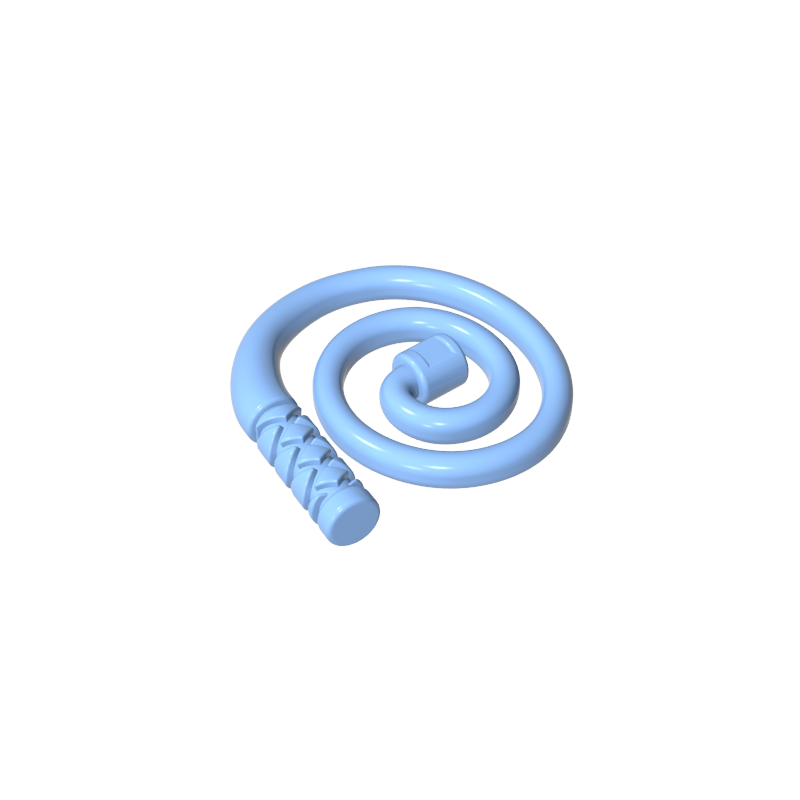 61975 | Weapon Whip Coiled