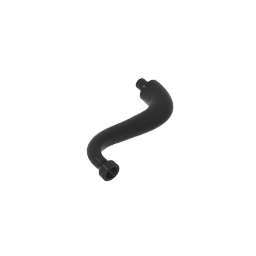 43892 | Elephant Tail / Trunk with Bar End - Short Curved Tip