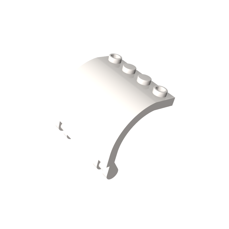 18910 | Panel 3 x 4 x 3 Curved with Double Clip Hinge