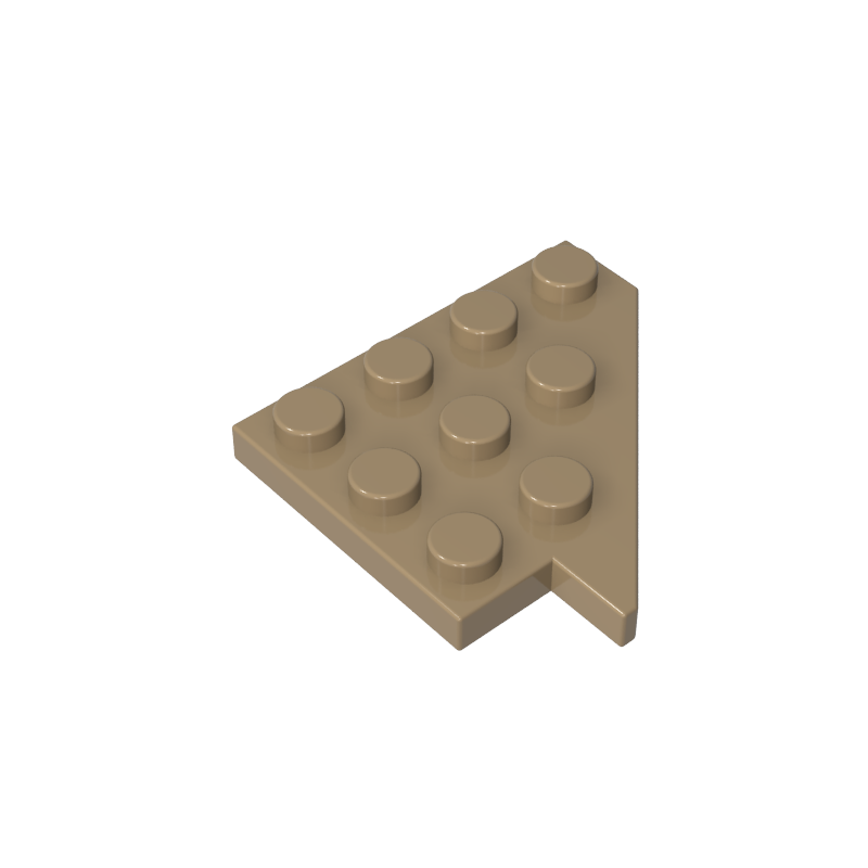 3935 | Wedge, Plate 4 x 4 Wing Right