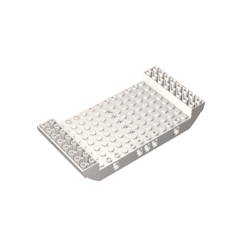 95227 | Boat, Hull Large Middle 8 x 16 x 2 1/3 with 5 Holes