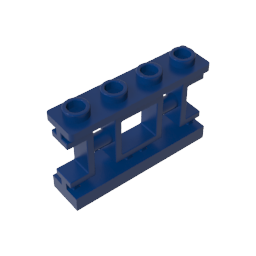 32932 | Fence 1 x 4 x 2 Ornamental Asian Lattice with Square and 4 Studs