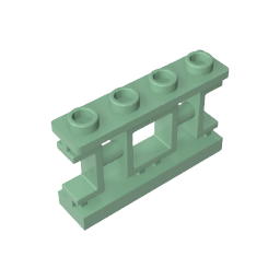 32932 | Fence 1 x 4 x 2 Ornamental Asian Lattice with Square and 4 Studs