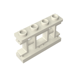 32932 | Fence 1 x 4 x 2 Ornamental Asian Lattice with Square and 4 Studs
