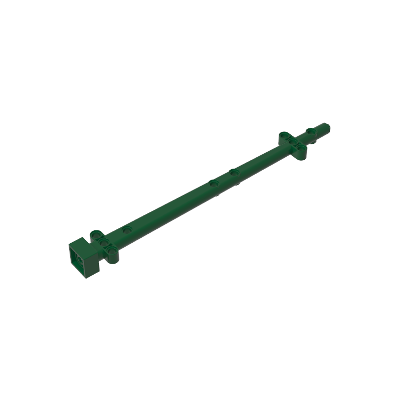 48002a | Boat, Mast 2 x 2 x 20 with Holes and Axle Hole (x Shape / + Orientation)