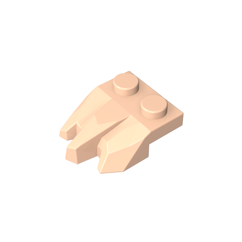 27261 | Plate, Modified 1 x 2 with 3 Claws / Rock Fingers