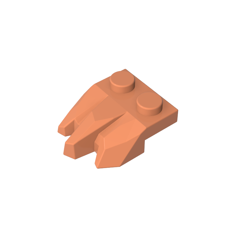 27261 | Plate, Modified 1 x 2 with 3 Claws / Rock Fingers