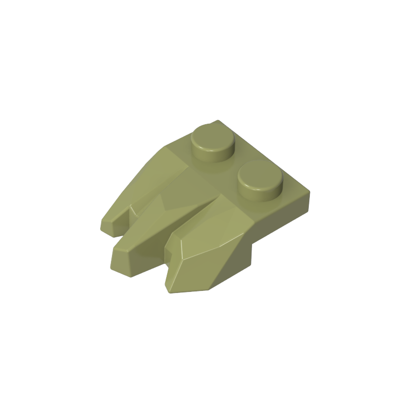 27261 | Plate, Modified 1 x 2 with 3 Claws / Rock Fingers