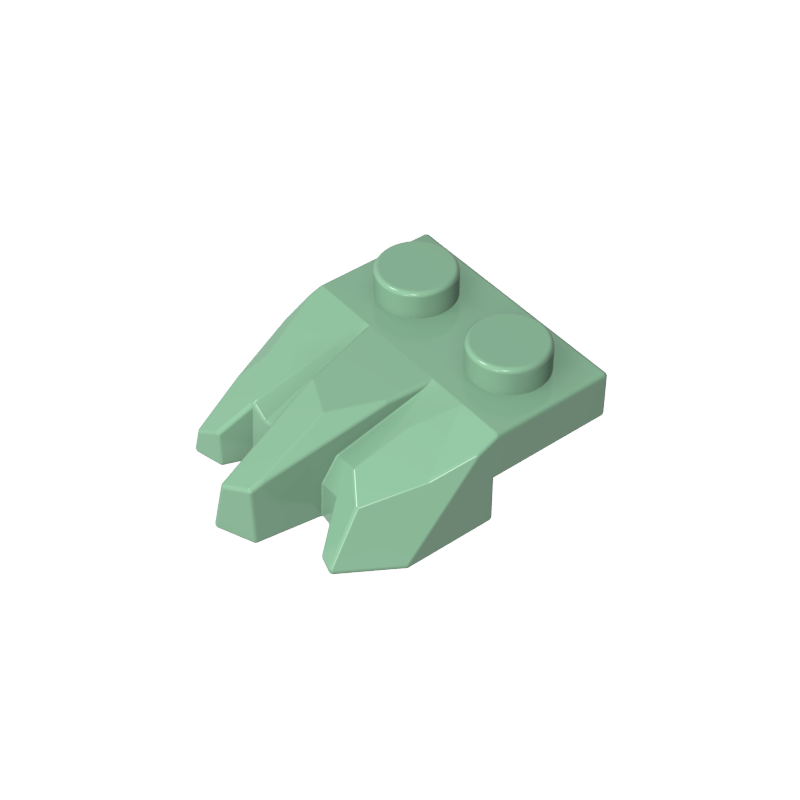 27261 | Plate, Modified 1 x 2 with 3 Claws / Rock Fingers
