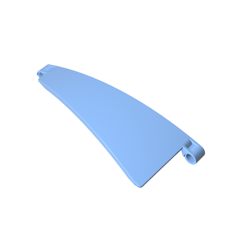 67142 | Technical Panel Curved #50 5 x 13 Tapered Left