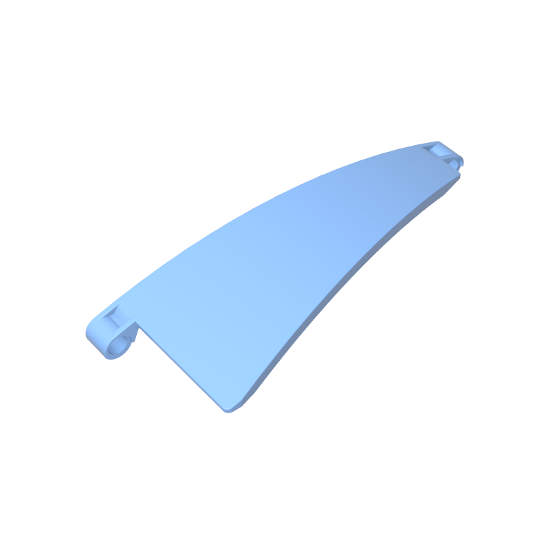 68196 | Technical Panel Curved #51 5 x 13 Tapered Right