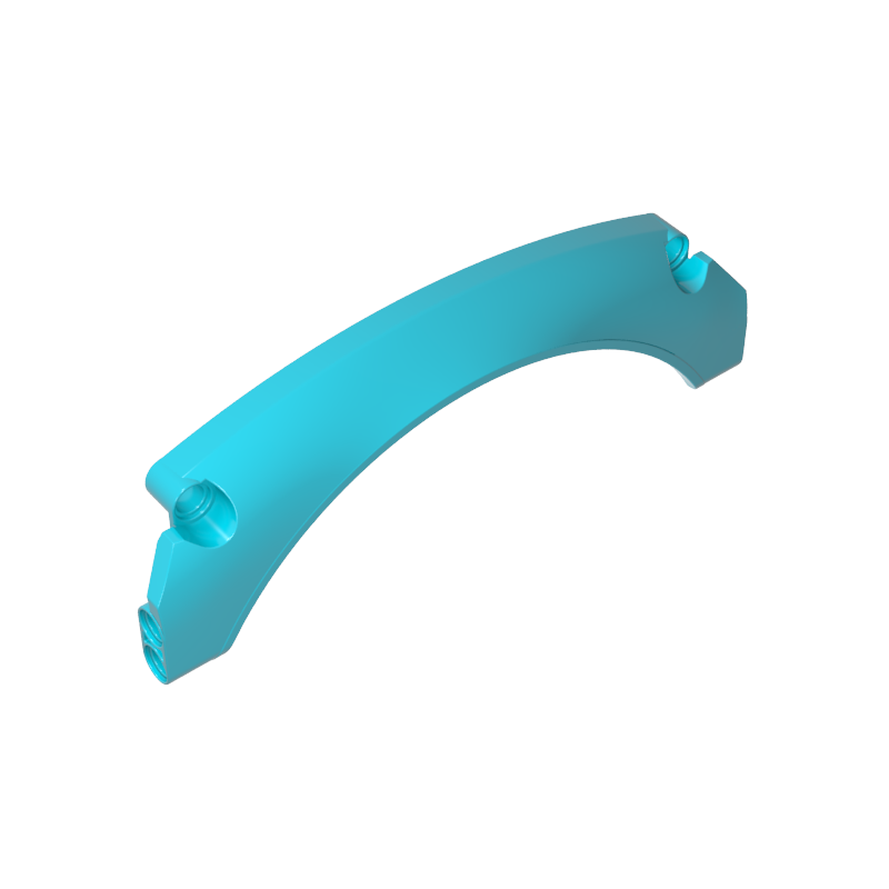 67141 | Technical Panel Car Mudguard Arched #40 15 x 2 x 5 Rounded Top