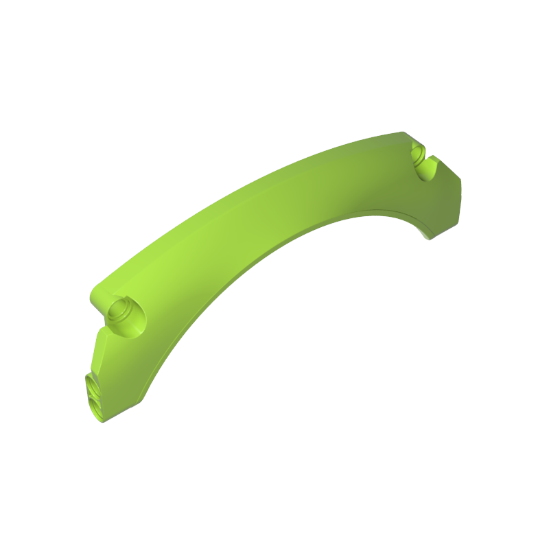 67141 | Technical Panel Car Mudguard Arched #40 15 x 2 x 5 Rounded Top