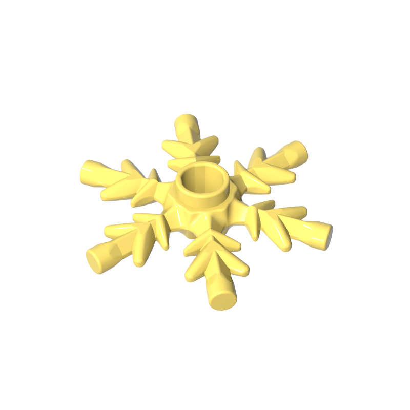 42409 | Rock 4 x 4 Crystal, Ice Snowflake