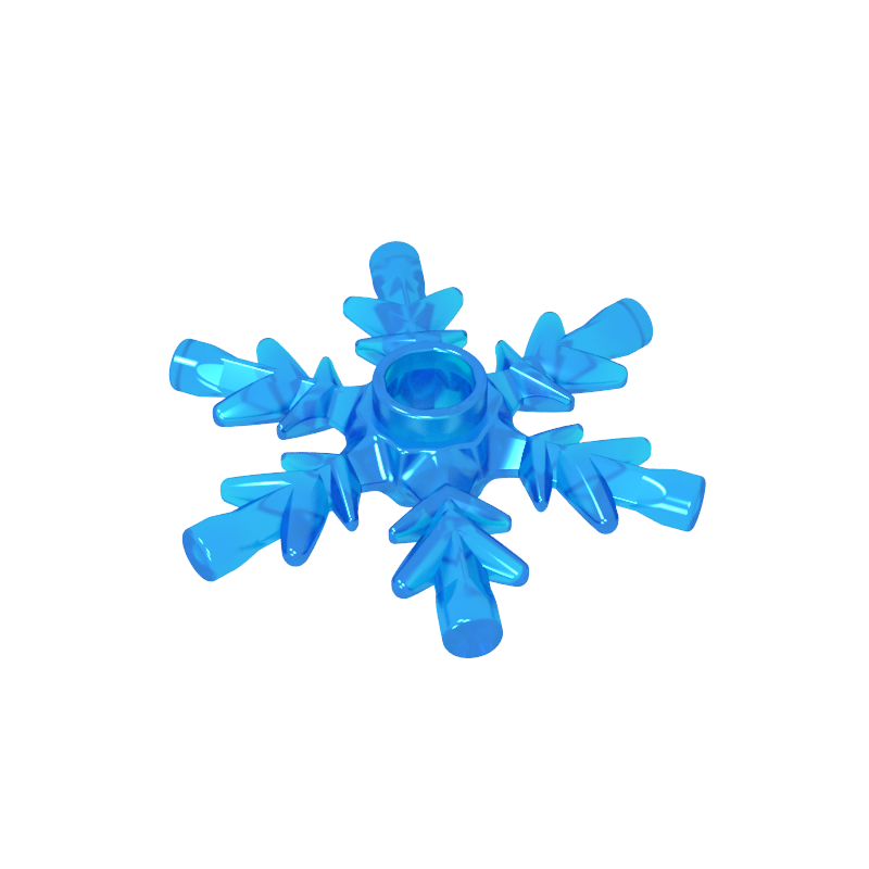 42409 | Rock 4 x 4 Crystal, Ice Snowflake
